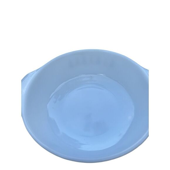 Fire King Round Bowl Candle Glow 1qt Anchor Hocking Made In USA mid century - Picture 2 of 2